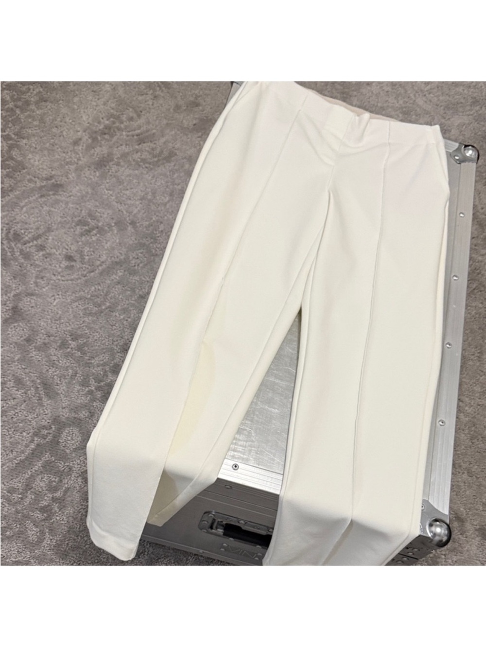 Rachel Zoe winter white Straight-Leg Dress Pants